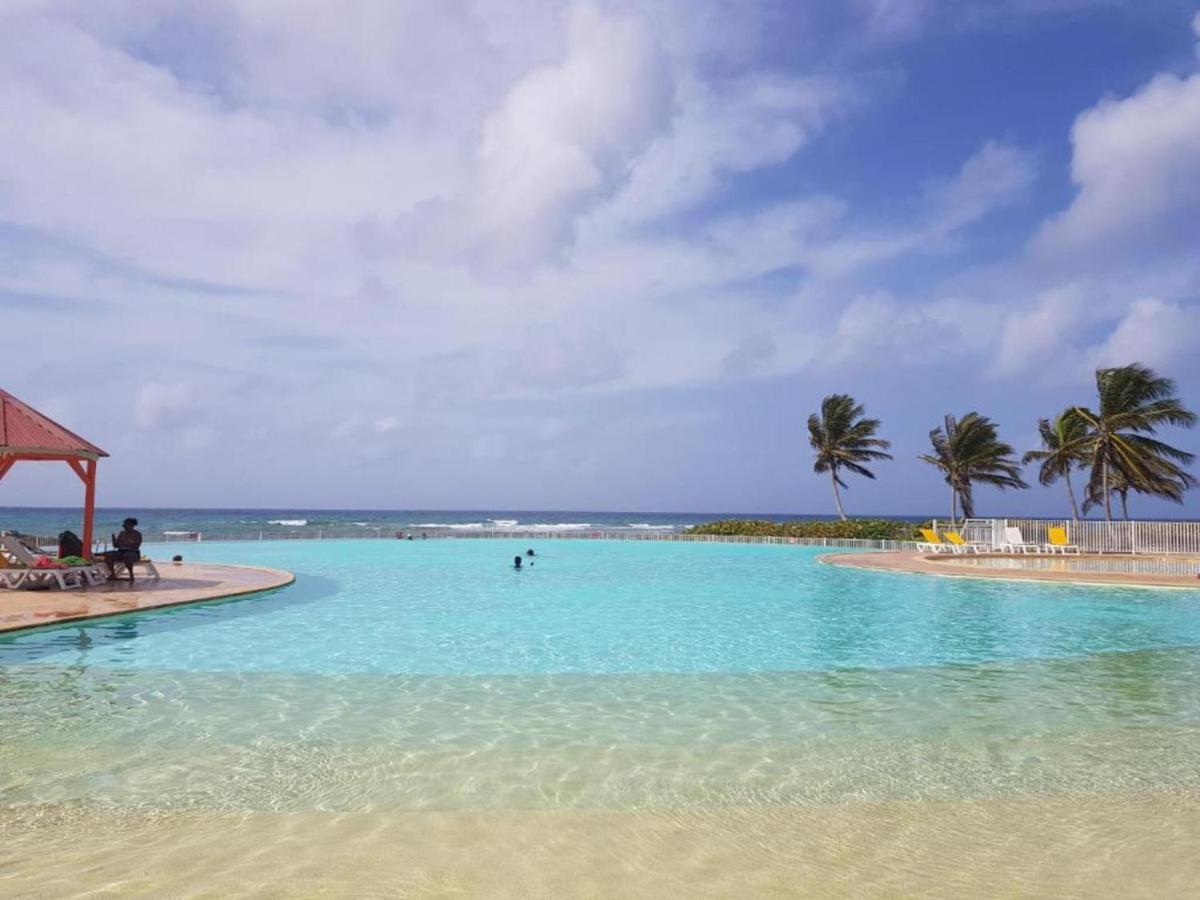 Apartamento Escapades Ensoleillees - Saint-Francois - Front De Mer Et Piscine Exterior foto